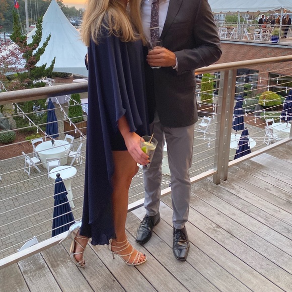 Nasty Gal double layer asymmetric dress - Picture 1 of 6